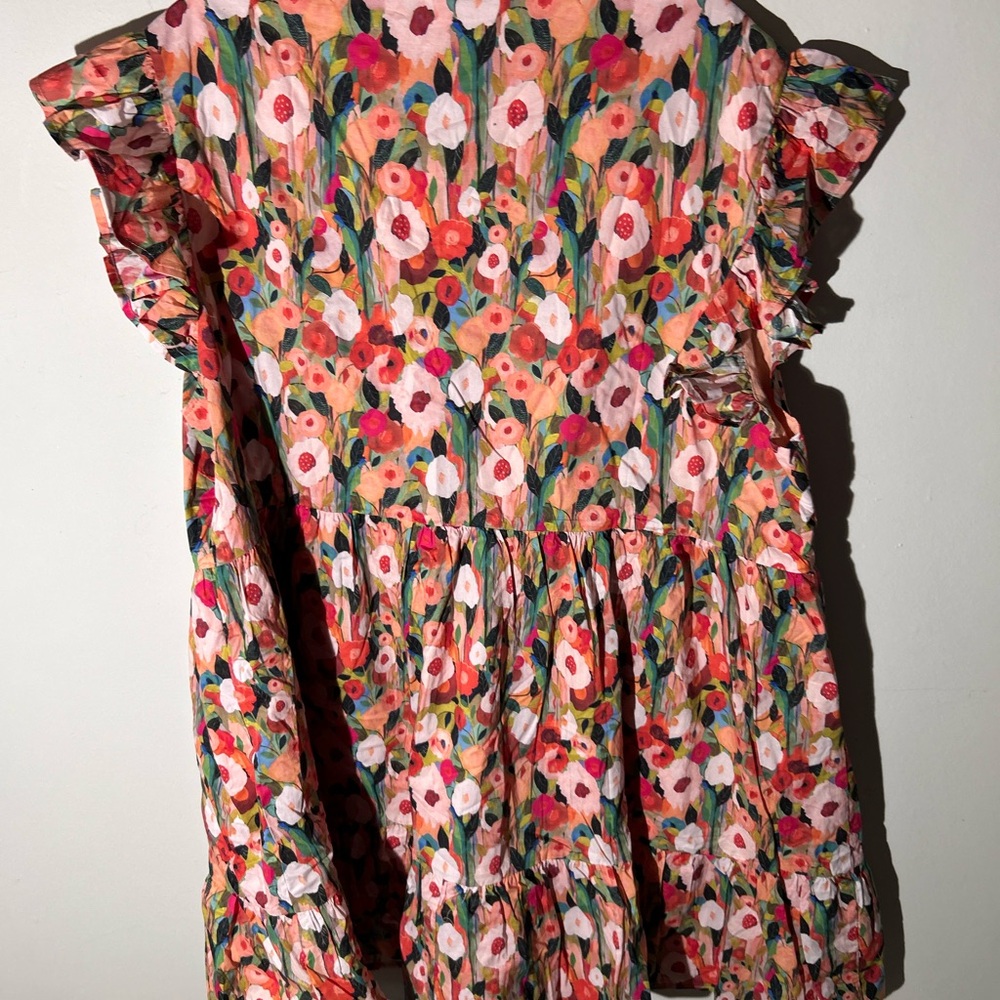 Chic Soul Floral Midi Dress - Multicolor - Picture 5 of 5